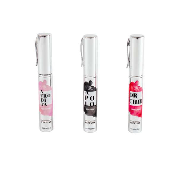 Parfum aux phéromones pour femme AFRODITA, format voyage 9.5 ml 